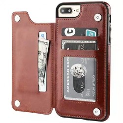 Hanman Double Flip Back Case Iphone 15 Brown Hanman Double Flip Back Case Iphone 15 Brown