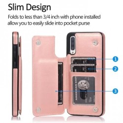 Hanman Double Flip Back Case Iphone 15 Rose Gold Hanman Double Flip Back Case Iphone 15 Rose Gold