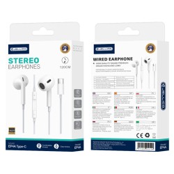Jellico HD Sound Wired Earphone 120cm Long Type C Digital Connection