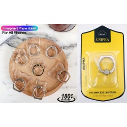 Clear TPU Finger Ring Stent (12ea Mixed Design/Pack) - Sale