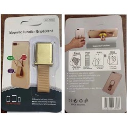 Universal Finger Ring Grip and Stand with Magnetic Function (12 mixed color/Pack) - Sale