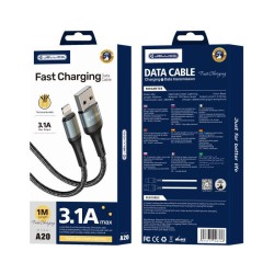 JELLICO Charging Cable 3.1A 1Meter Iphone Lightning JELLICO Charging Cable 3.1A 1Meter Iphone Lightning