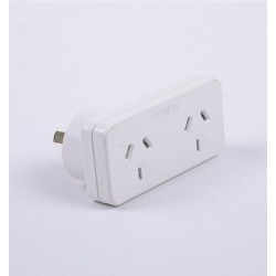 Double_Port_Power_Plug_Left_No_DC Double_Port_Power_Plug_Left_No_DC