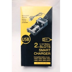 2 Slot Li-Ion Smart Battery Charger