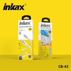Inkax PD Charging Cable Type C to Lightning 27W 1 Meter Inkax PD Charging Cable Type C to Lightning 27W 1 Meter