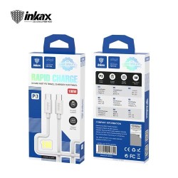 INKAX Type C to Type C 5A PD Charging Cable 100W 1Meter - Sale INKAX Type C to Type C 5A PD Charging Cable 100W 1Meter - Sale