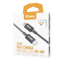 Inkax Type C to Type C 2.4A USB Charging Cable 1 Meter - Sale Inkax Type C to Type C 2.4A USB Charging Cable 1 Meter - Sale