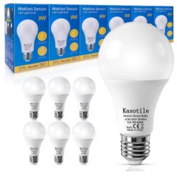 Motion Sensor LED Night Lamp E27 12W Warm White