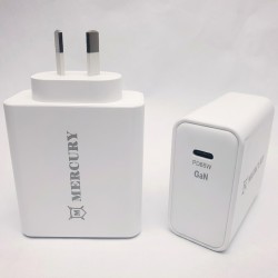 Power Plug GaN PD 65W Charger for Apple Mac (SSA Certified) - No DC Power Plug GaN PD 65W Charger for Apple Mac (SSA Certified) - No DC