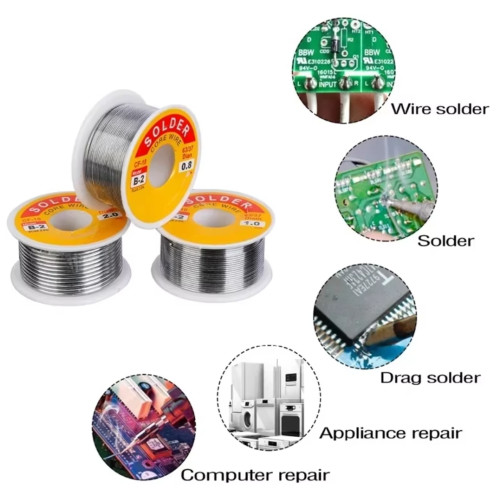 Soldering Wire Roll Thickness 0.8mm 100gram