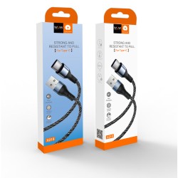 WUW USB Charging Cable Type C 2.4A 1Meter WUW USB Charging Cable Type C 2.4A 1Meter