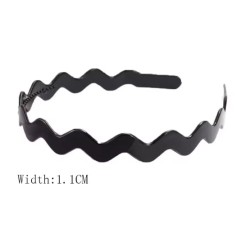 Plastic Resin Hoop Headband (12card/Pack)