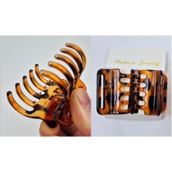 Acetate Hair Claw 5.5cm 2pcs/card (6card/Pack)