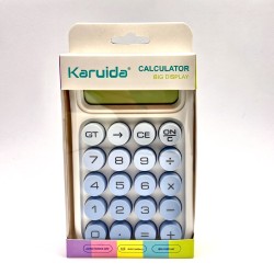 Karuida Colored Calculator (Large Round Keys)