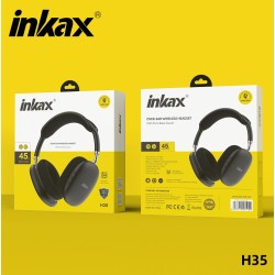 INKAX Bluetooth Headphone Black - (No DC) INKAX Bluetooth Headphone Black - (No DC)