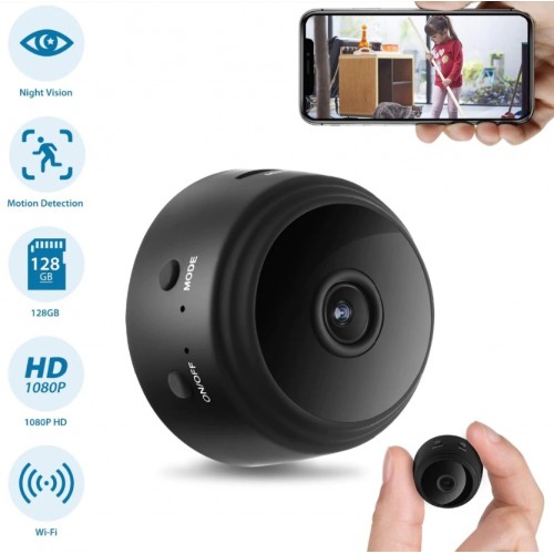 Wireless Wifi Mini Security Surveillance Camera with Infrared Sensor CMOS 2MP Wireless Wifi Mini Security Surveillance Camera with Infrared Sensor CMOS 2MP