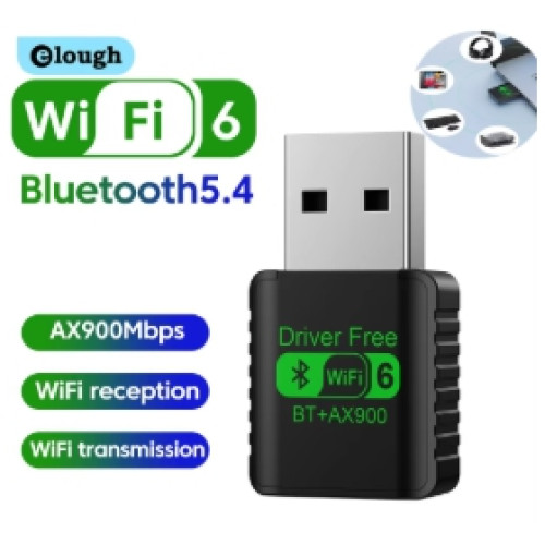 WiFi 6 AX900 Bluetooth 5.4USB Adapter Driver Free WiFi 6 AX900 Bluetooth 5.4USB Adapter Driver Free