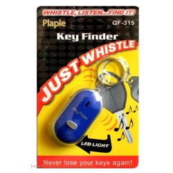 LED Whistle Key Finder with Flashing Beeping Sound (6ea/Pack)
