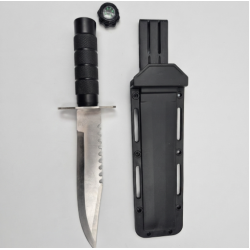 Tactical Multi-Purpose Knife Compass with ABS Case 31cm Tactical Multi-Purpose Knife Compass with ABS Case 31cm