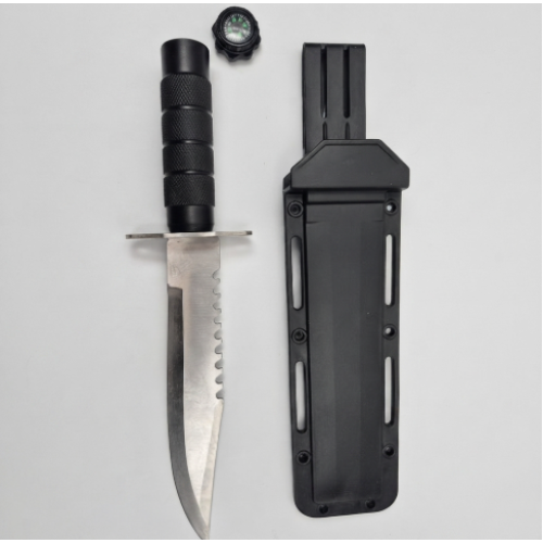 Tactical Multi-Purpose Knife Compass with ABS Case 31cm Tactical Multi-Purpose Knife Compass with ABS Case 31cm